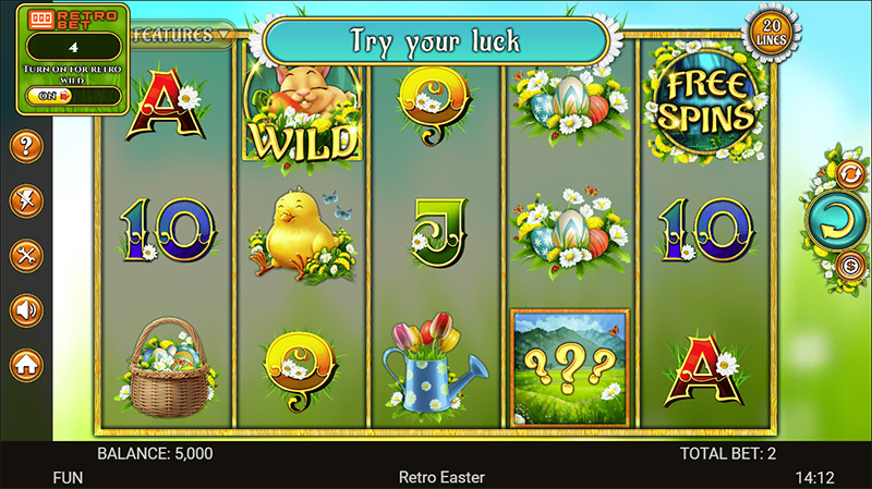 Retro Easter slot
